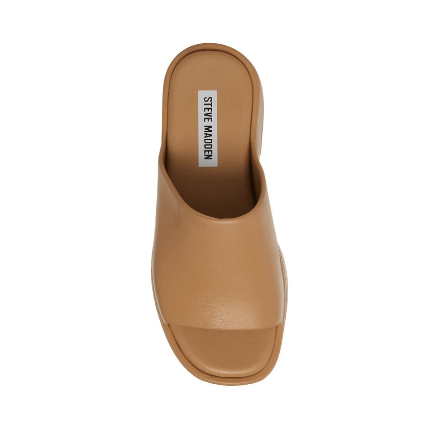 Sandalias de Plataforma Steve Madden Slinky-j Mujer Marrones | ES IG8610